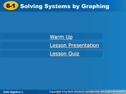 6-1 - FJAHAlg1Geo