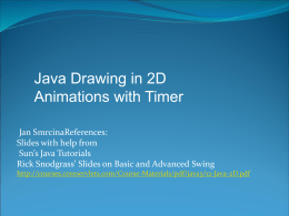 Java Drawing in 2D