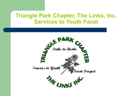 Triangle Park Chapter The Links, In - Triangle Park Chapter of Links