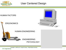 Human Centered Design Lecture