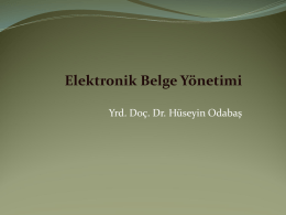 Slayt 1 - HÜSEYİN ODABAŞ