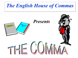 Comma Review
