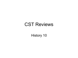 CST Reviews