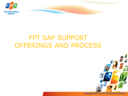 SAP ENTERPRISE SUPPORT