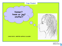Unge-Teamet - Droginfo.com
