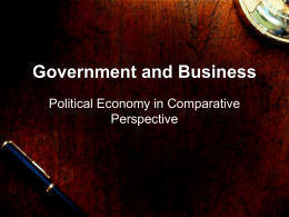 Government and Business
