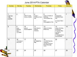 2004 School Calendar - Natick Public Schools
