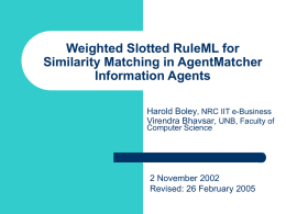 slot - RuleML