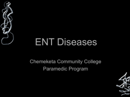 ENT Diseases - faculty at Chemeketa