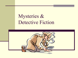 Detective Fiction