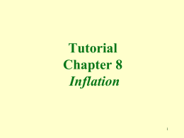 Multiple Choice Tutorial Chapter 7 Unemployment and Inflation