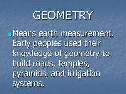 geometry`s undefined terms