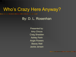 Who`s Crazy Here Anyway?
