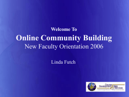 Online Collaboration Techniques - Faculty Center for Teaching and