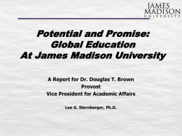 IV. The Potential and Promise of Global