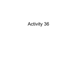 Activity 36