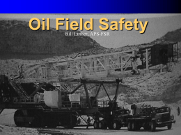 Oilfield Safety - TXOGA Insurance