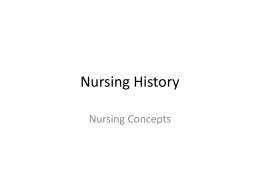 Nursing Concepts - Porterville College