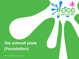 Eatwell plate foundation.