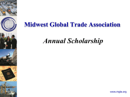 View the Powerpoint - Midwest Global Trade Association (MGTA)