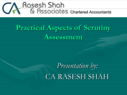 - Rasesh Shah and Associates