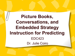 Metacognitive Strategy Instruction to Enhance Reading