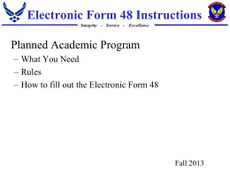 Form 48 Instructions