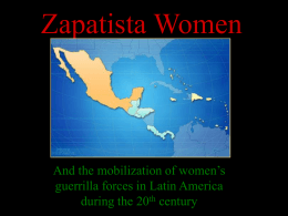 Zapatista Women