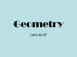 Geometry