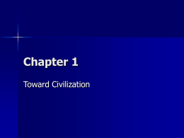 Chapter 1 - Toward Civ