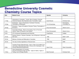 Cutaneous Microbiology - University of St. Francis