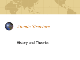 Atomic History - Seneca High School