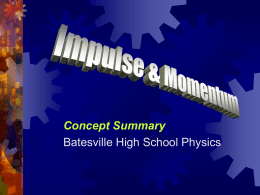 momentum - Batesville Community School