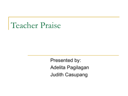 Teacher Praise.4
