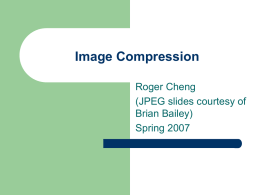 Image Storage and Compression