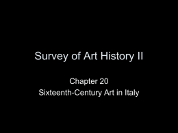 Survey of Art History II - Henry