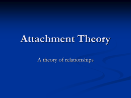 Adult Attachment - Connect