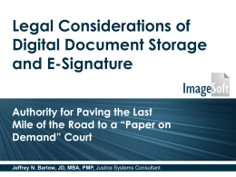 What Is An Electronic Signature?