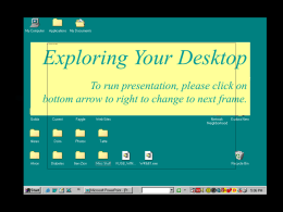 Exploring Your Desktop