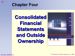 Advanced Accounting by Hoyle et al, 6th Edition