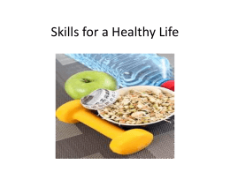 Skills for a Healthy Life
