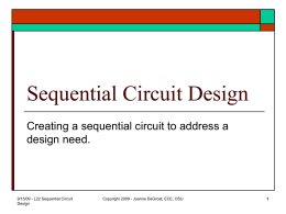 Lectures/Lect 22 - Sequential Circuit Design