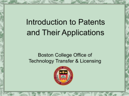 Patent Presentation