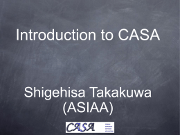 Introduction to CASA