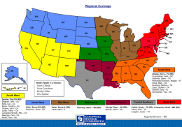 ERA Franchising System Regional Map