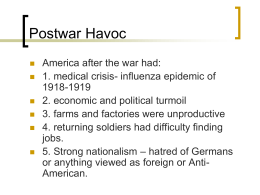 Postwar Havoc - CEC American History