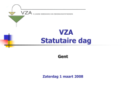 VZA jaarverslag 2007