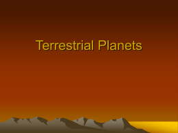 Terrestrial Planets