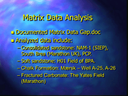 Field Data