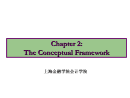 Chapter 2: The Conceptual Framework